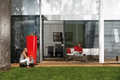 Garantia Color 2In1 Water Tank, 350 Litres, In Tomato