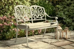 Hartman Amalfi 2 Seat Bench In Maize / Wheatgrass