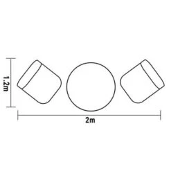 Hartman Capri Bistro Set In Bronze/Amber -Growhaus Zone l hartman capri bistro set footprint 1