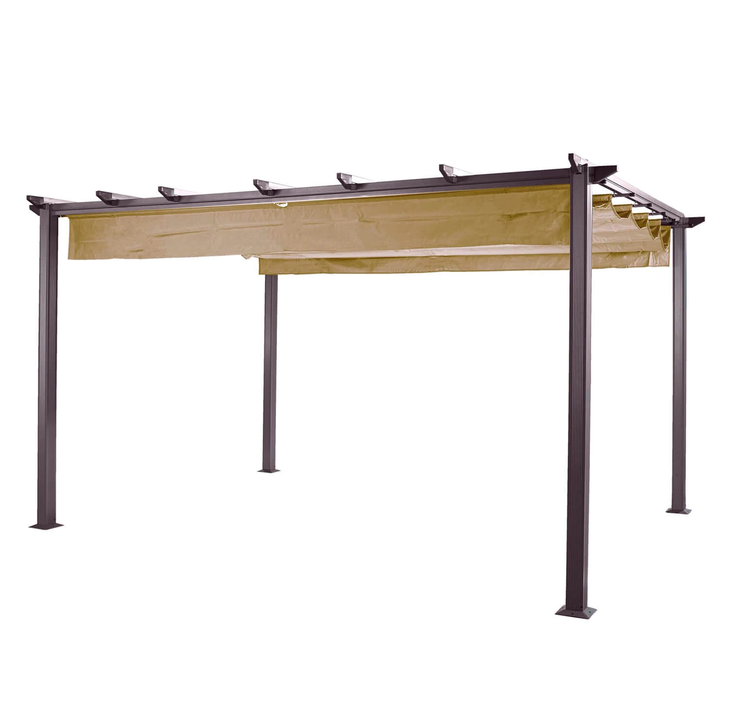 Hartman Roma Pergola 4m X 3m - Bronze Caramel 5 Hartman Roma Pergola 4m X 3m - Bronze Caramel - Image 3