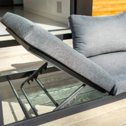 Hartman Vienna Lounge Sofa Set With Integrated Lounger -Growhaus Zone l hartman vienna 3 seat lounge set 3