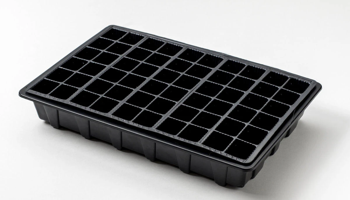 Nutleys 60 Cell Full Size Seed Propagator Set - Tray: Without Holes 5 Nutleys 60 Cell Full Size Seed Propagator Set - Tray: Without Holes - Image 3