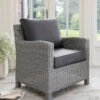 Kettler Palma Weave Armchair - White Wash And Taupe 1 Kettler Palma Weave Armchair - White Wash And Taupe -Growhaus Zone l kettler palma arm chair white wash taupe