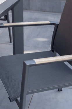 Kettler Surf Active Multi Position Dining Chair In Iron Grey -Growhaus Zone l kettler surf 8seater 3 1