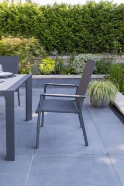 Kettler Surf Active Multi Position Dining Chair In Iron Grey