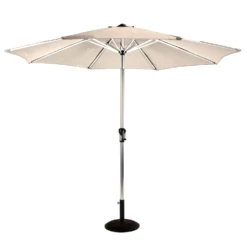 Hartman Luxury Round 2.5m Parasol - Dove