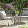 Norfolk Leisure Elland Bistro Set In Anthracite/Beige -Growhaus Zone l norfolk leisure elland bistro
