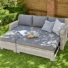 Norfolk Leisure Oxborough Sofa Daybed In Grey -Growhaus Zone l norfolk leisure oxborough