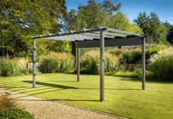 Hartman Roma Pergola 4m X 3m - Grey -Growhaus Zone l panalsol lifestyle 3