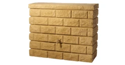 Garantia Rocky Wall Tank, 400 Litres, In Sandstone -Growhaus Zone l rocky sandstone 2