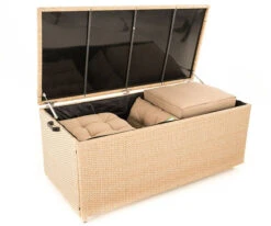 Serenity Weave Cushion Storage Box In Natural -Growhaus Zone l serenity weave storage box natural studio 03