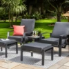 Hartman Vienna Reclining Companion Set - Xerix/Slate -Growhaus Zone l vienna companion