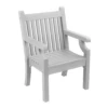 Winawood Thin Slat Wood Effect Armchair - Stone Grey -Growhaus Zone l winawood chair grey