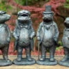 Stone Resin Wind In The Willows Sculptures: Toad, Ratty, Mole, Badger -Growhaus Zone l wind in the willows