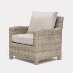 Kettler Palma Sofa Set In Oyster And Stone - NO TABLE -Growhaus Zone palma armchair oyster1400