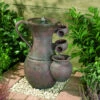 Solar Powered Water Feature - Pitcher Cascade -Growhaus Zone pitcher cascade