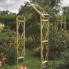 Rustic Garden Arch By Rowlinson -Growhaus Zone rowlinson gothic garden arch giant