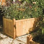 Timber Rectangular Planter