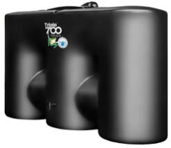 700 Litre Rainwater Harvester - Triplo 700 Black