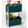 Two Tier Everlasting Planter 61cm Long - Green