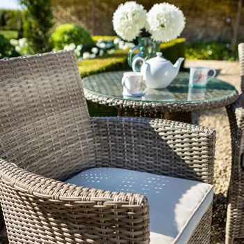 Hartman Westbury Bistro Set In Beech / Dove 5 Hartman Westbury Bistro Set In Beech / Dove - Image 3