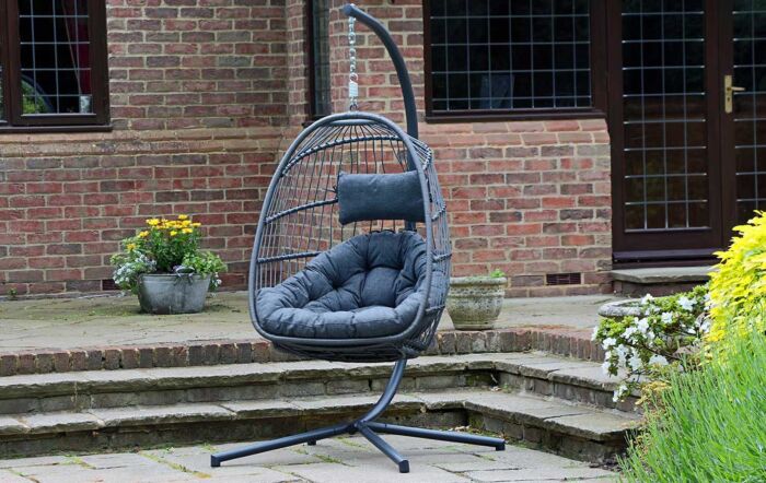 Growhaus Zone -Growhaus Zone folding single hanging egg chair 1 1